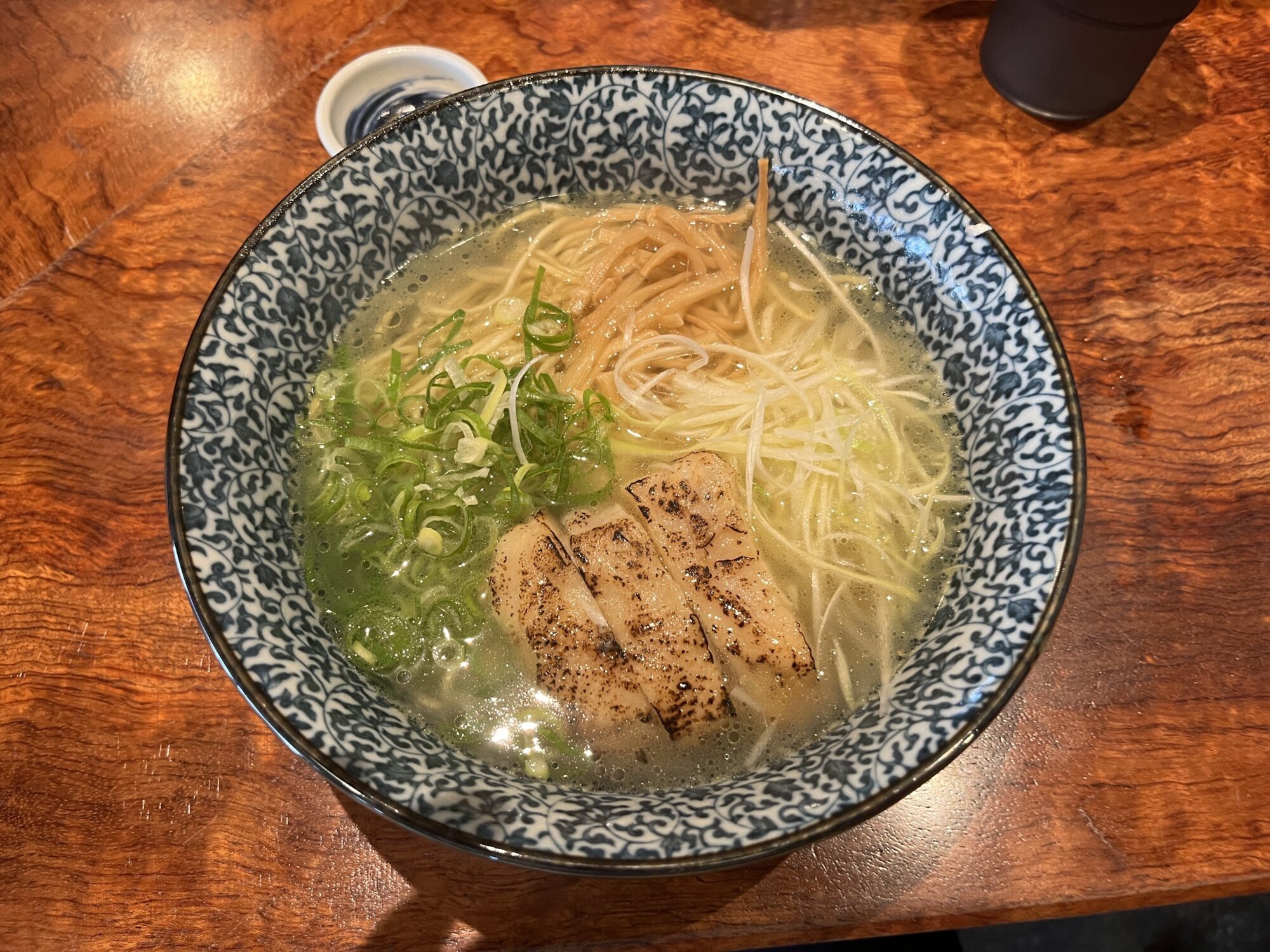 鶏そば一瑳で白湯スープのラーメン（さいたま市浦和区）