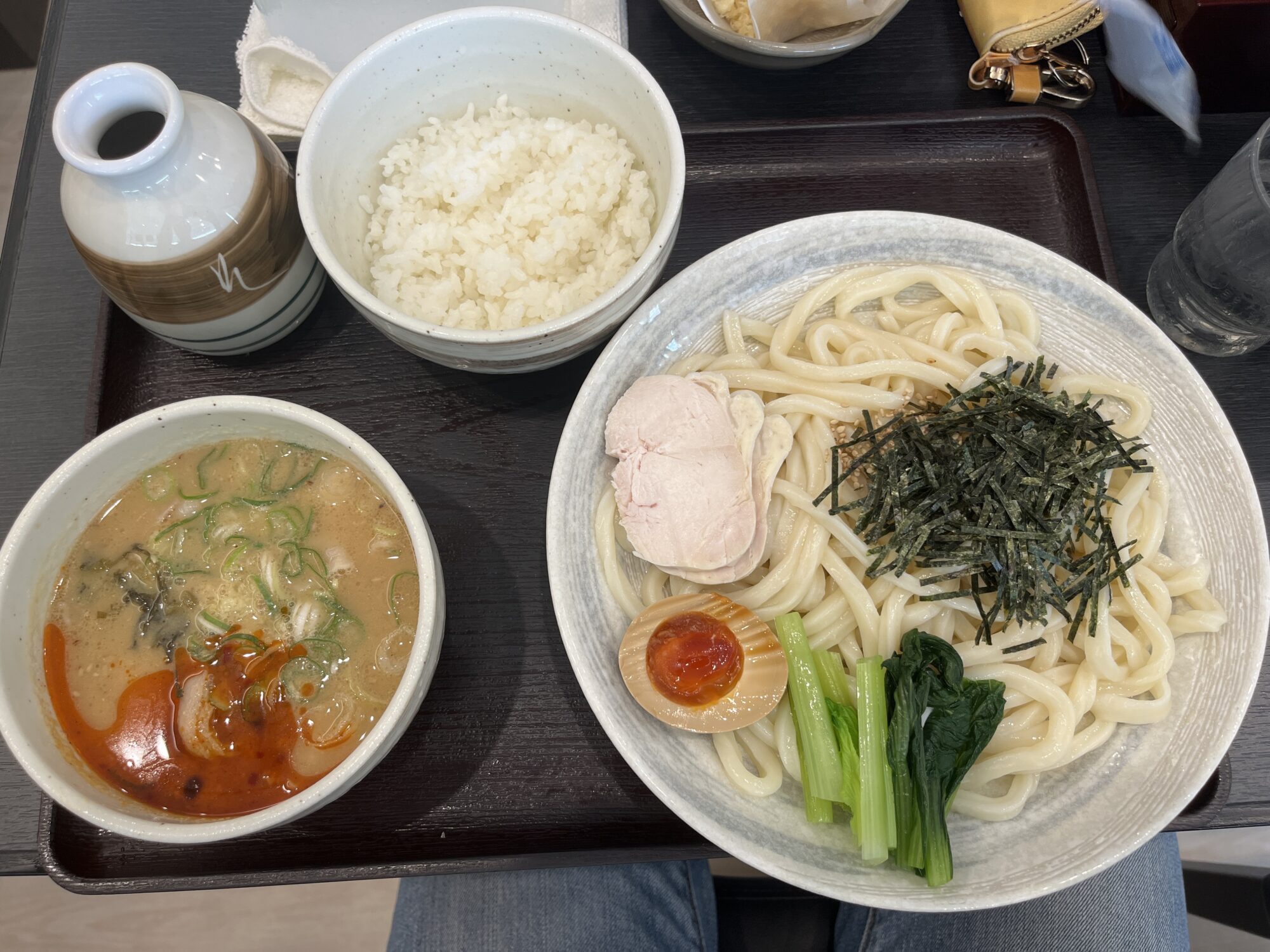 縁尽でごまつけ麺（さいたま市見沼区）