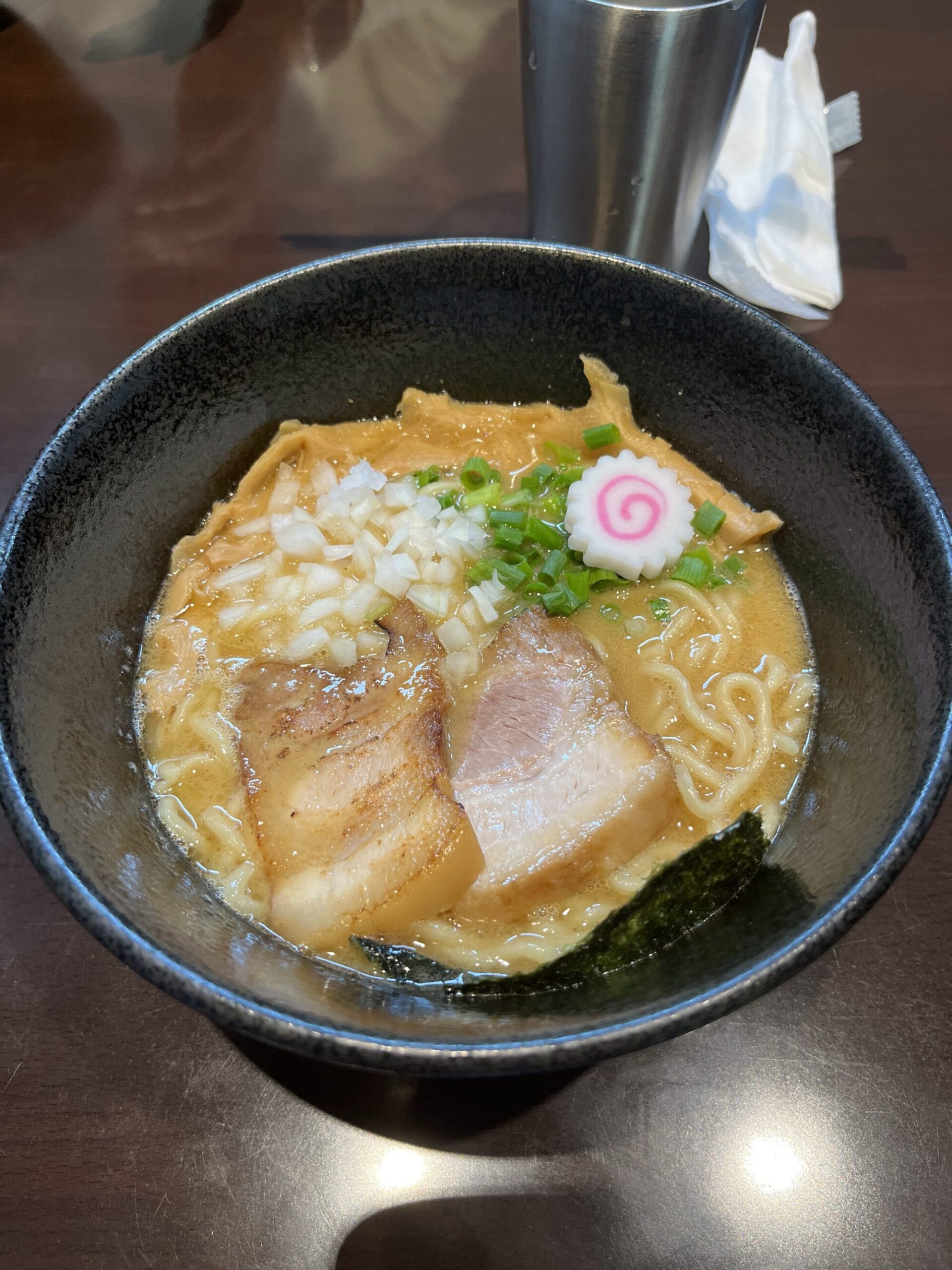 中華そば輝羅で濃厚ラーメン（久喜市）