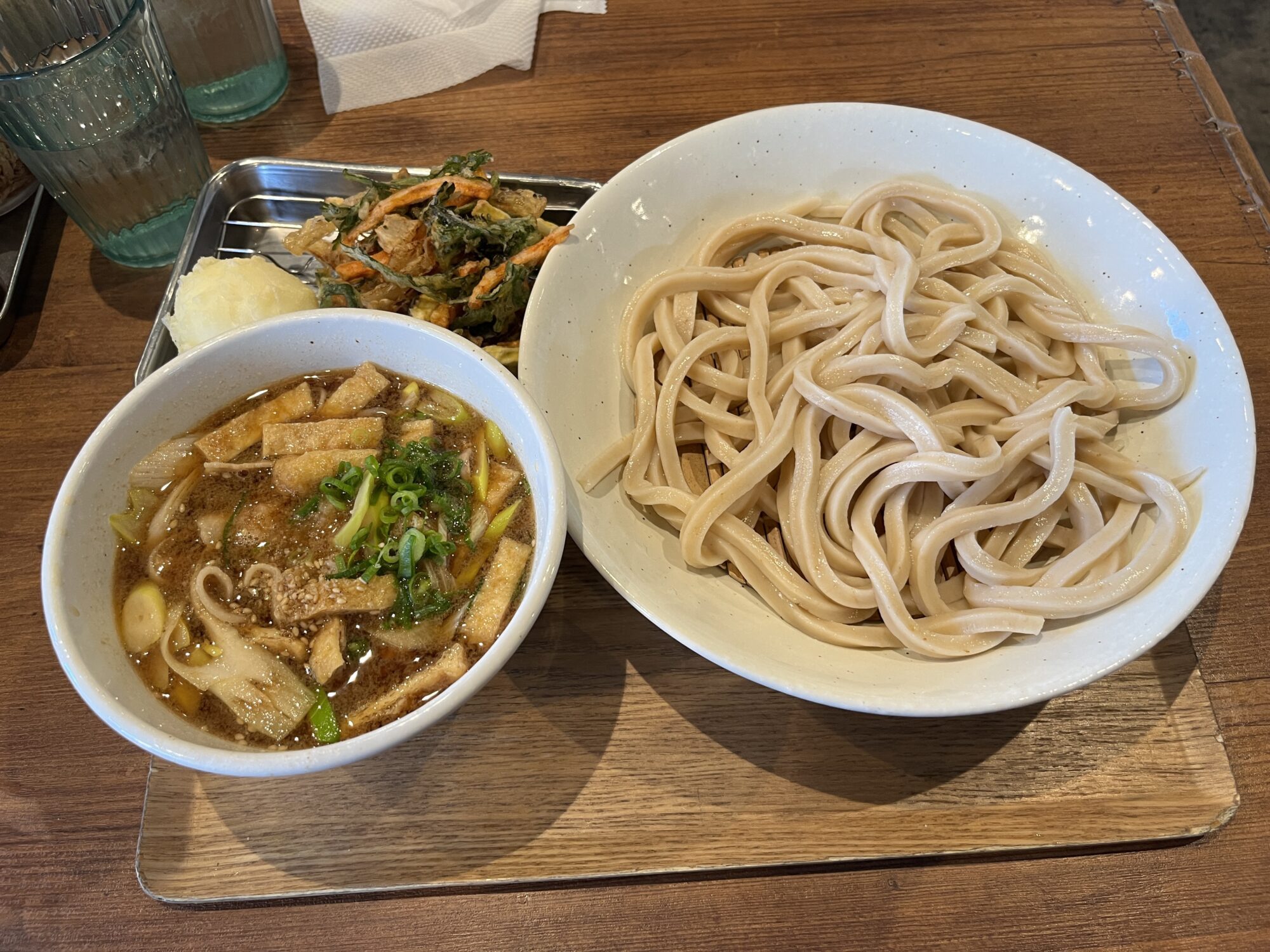 武蔵野うどん澤村の濃厚つけうどん（戸田市）