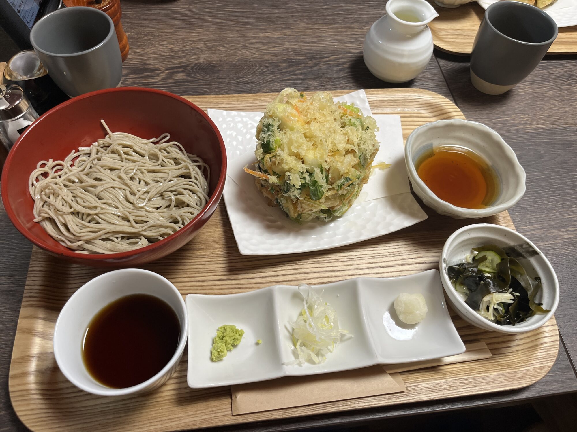 忠庵でBIGなかき揚げ蕎麦（川口市）