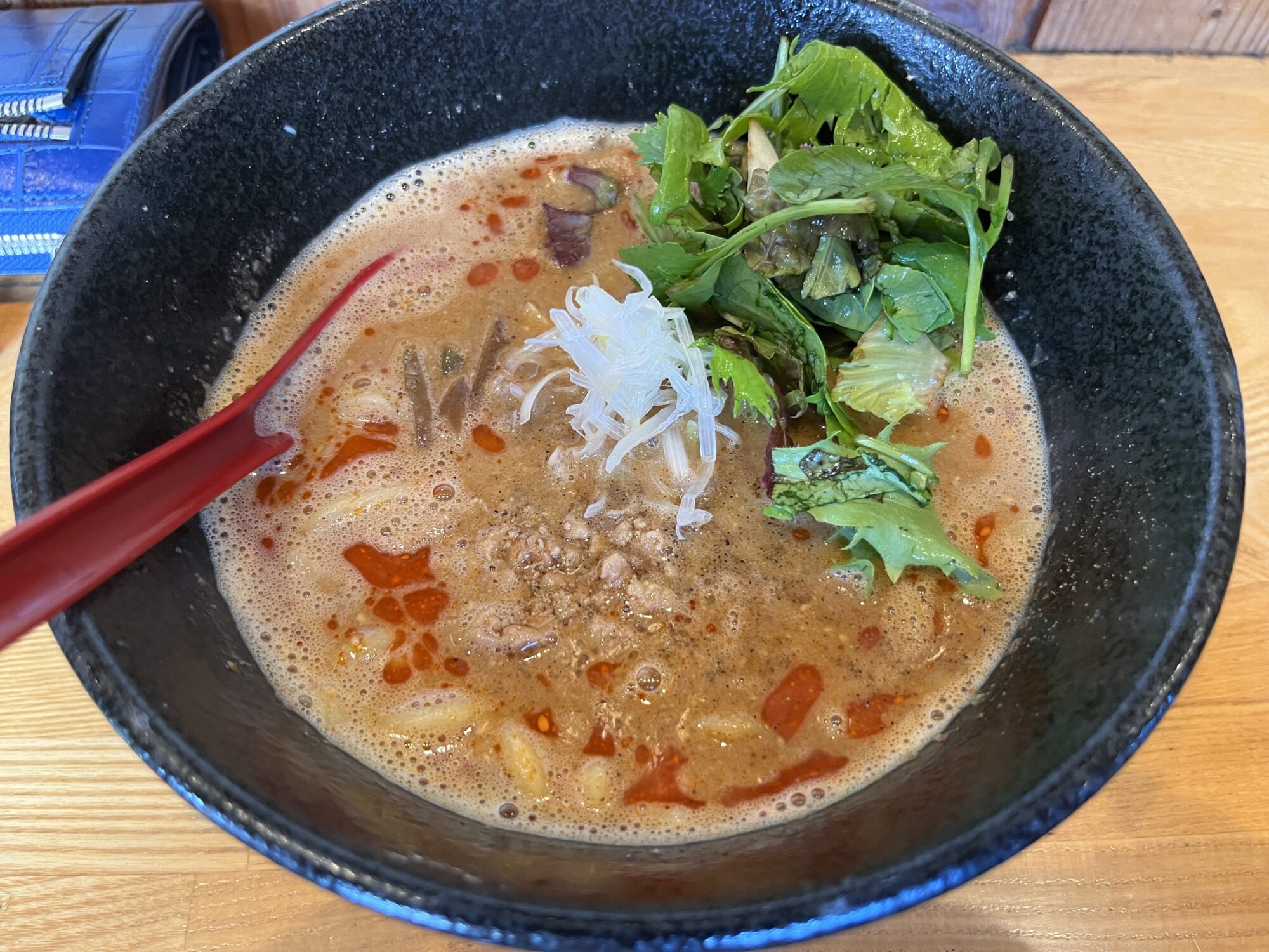担々麺 胡麻でマイルドな担々麺（草加市）