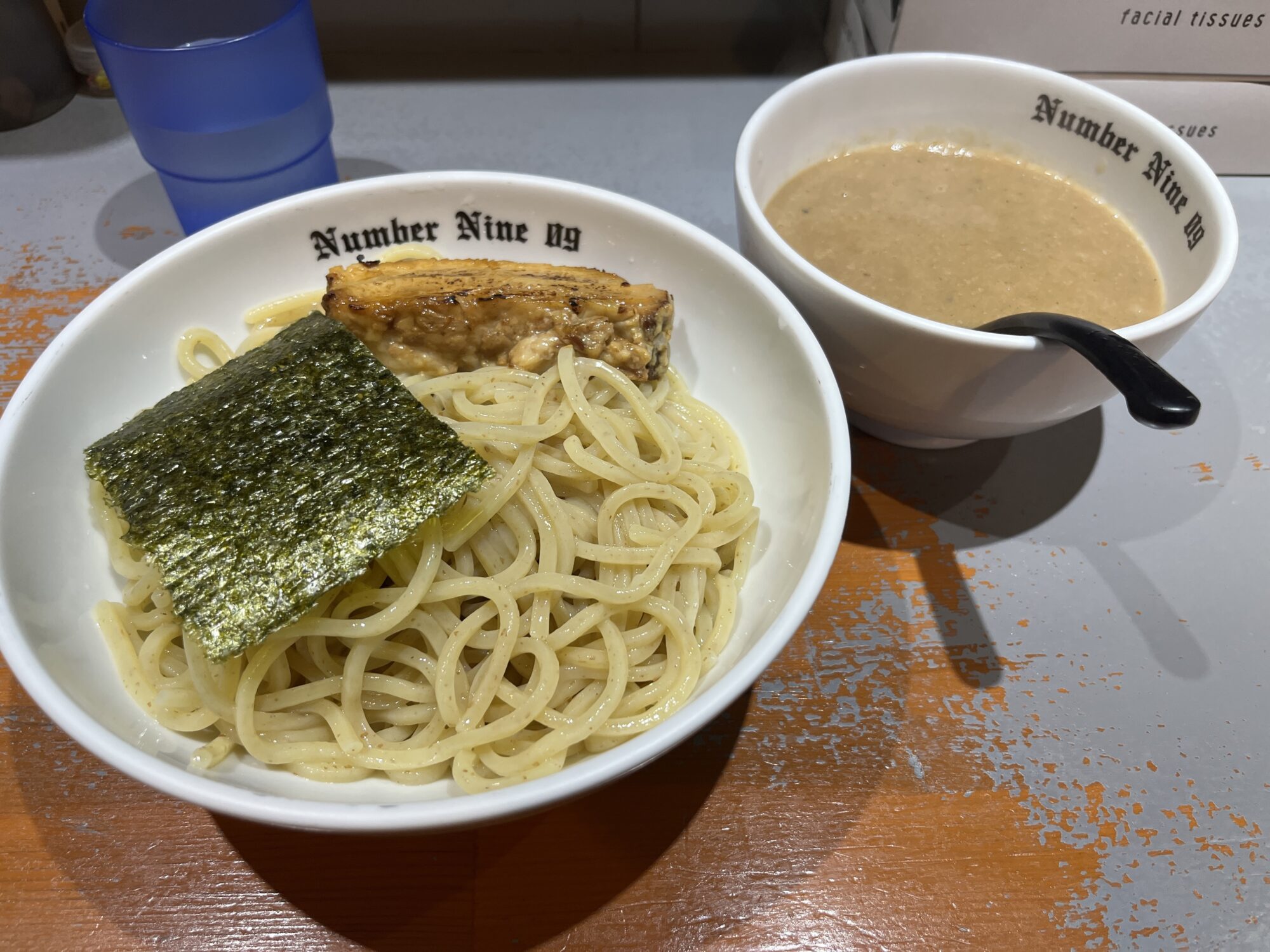 ナンバーナイン09で濃厚つけ麺（草加市）